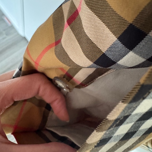 New Authentic Burberry Guiseley Inside Out Cotton Trench coat US6 - Picture 9 of 13